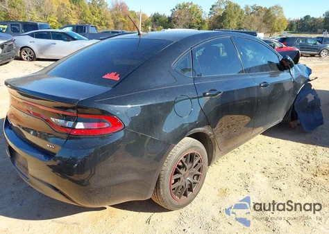 2015 Dodge Dart Sxt из США, поврежденный, VIN 1C3CDFBB2FD330506